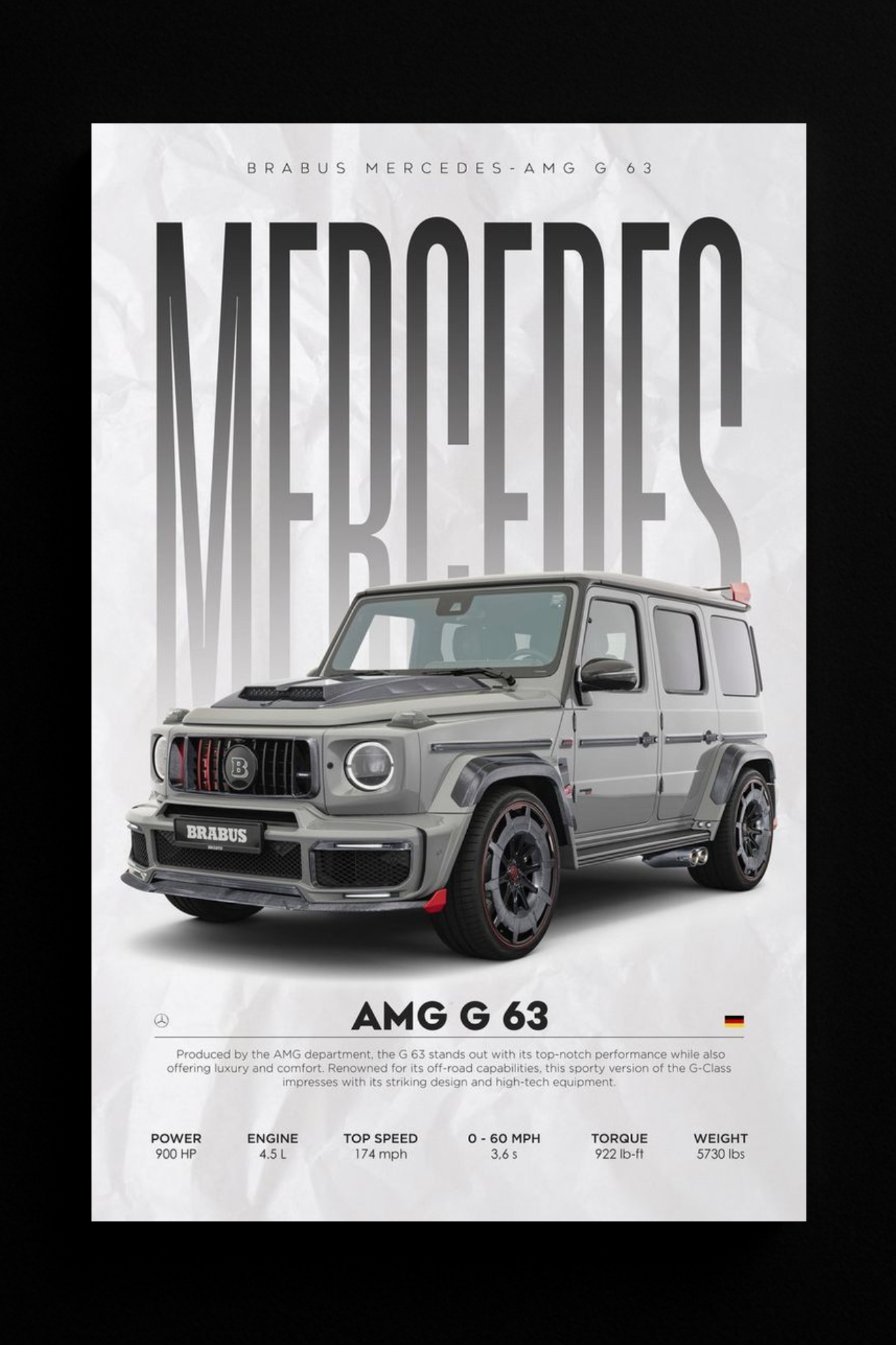 Mercedes AMG G63 BRABUS