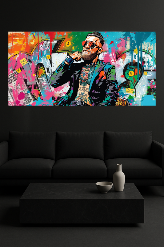Conor McGregor – King of the Streets Canvas