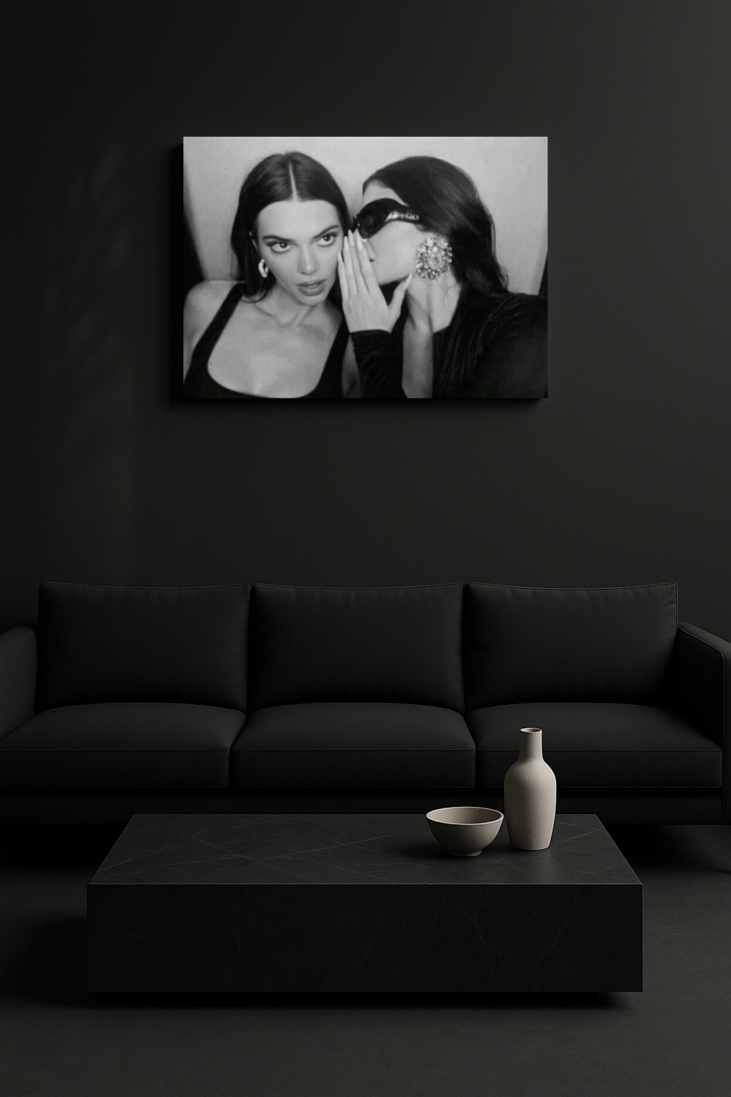 Kylie and Kendall – Whispered Secrets Canvas