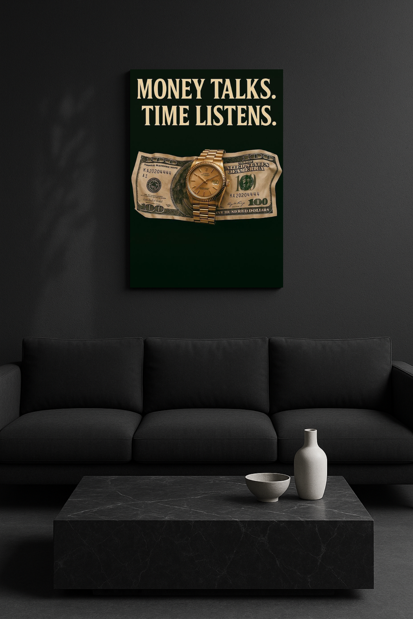Money Talks – Time Listens