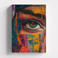 Πίνακας σε καμβά The Gaze, χωρίς κορνίζα, μπροστινή όψη.