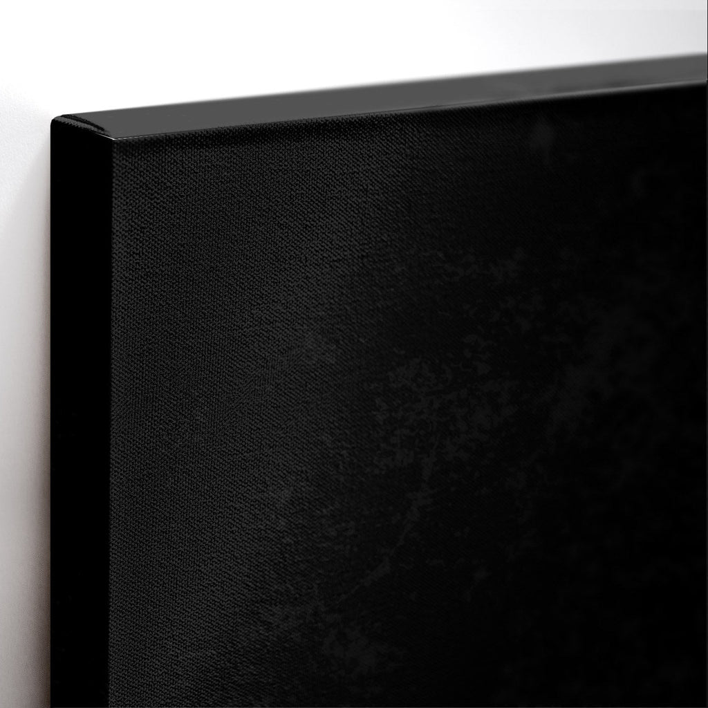 Close-up λεπτομέρεια της εκτύπωσης καμβά Arch Duality.