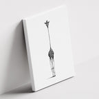 Καμβάς The Tall One σε δεύτερη γωνία λήψης, χωρίς κορνίζα.