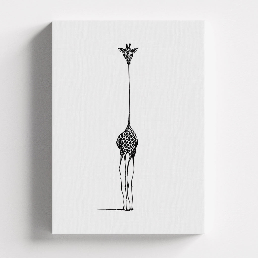 Πίνακας σε καμβά The Tall One, χωρίς κορνίζα, μπροστινή όψη.