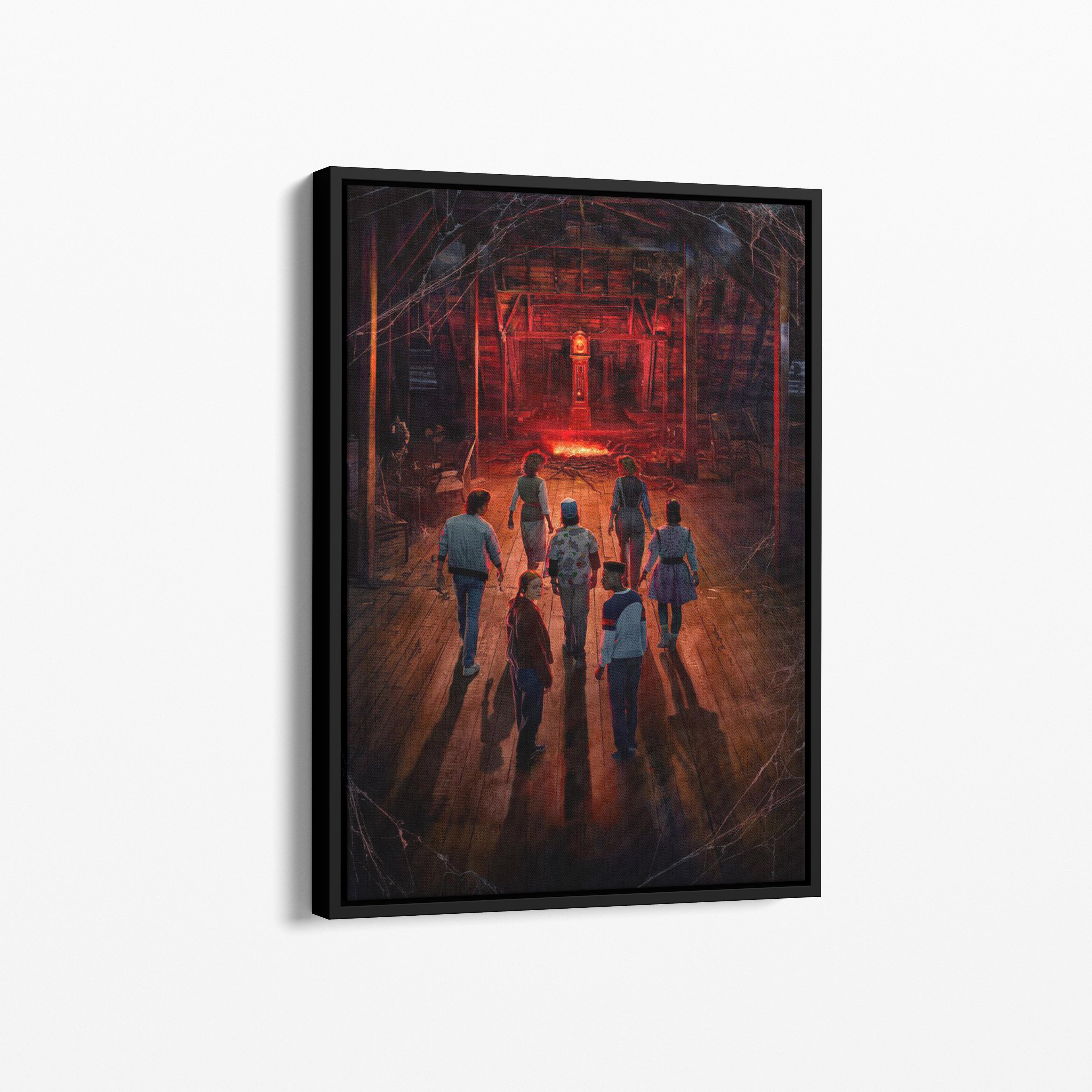 The Attic Awakens – Stranger Things Canvas
