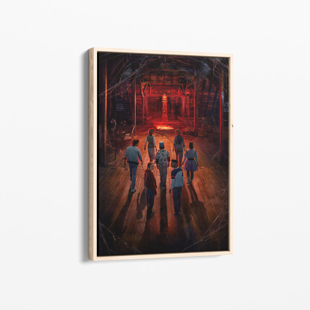 The Attic Awakens – Stranger Things Canvas