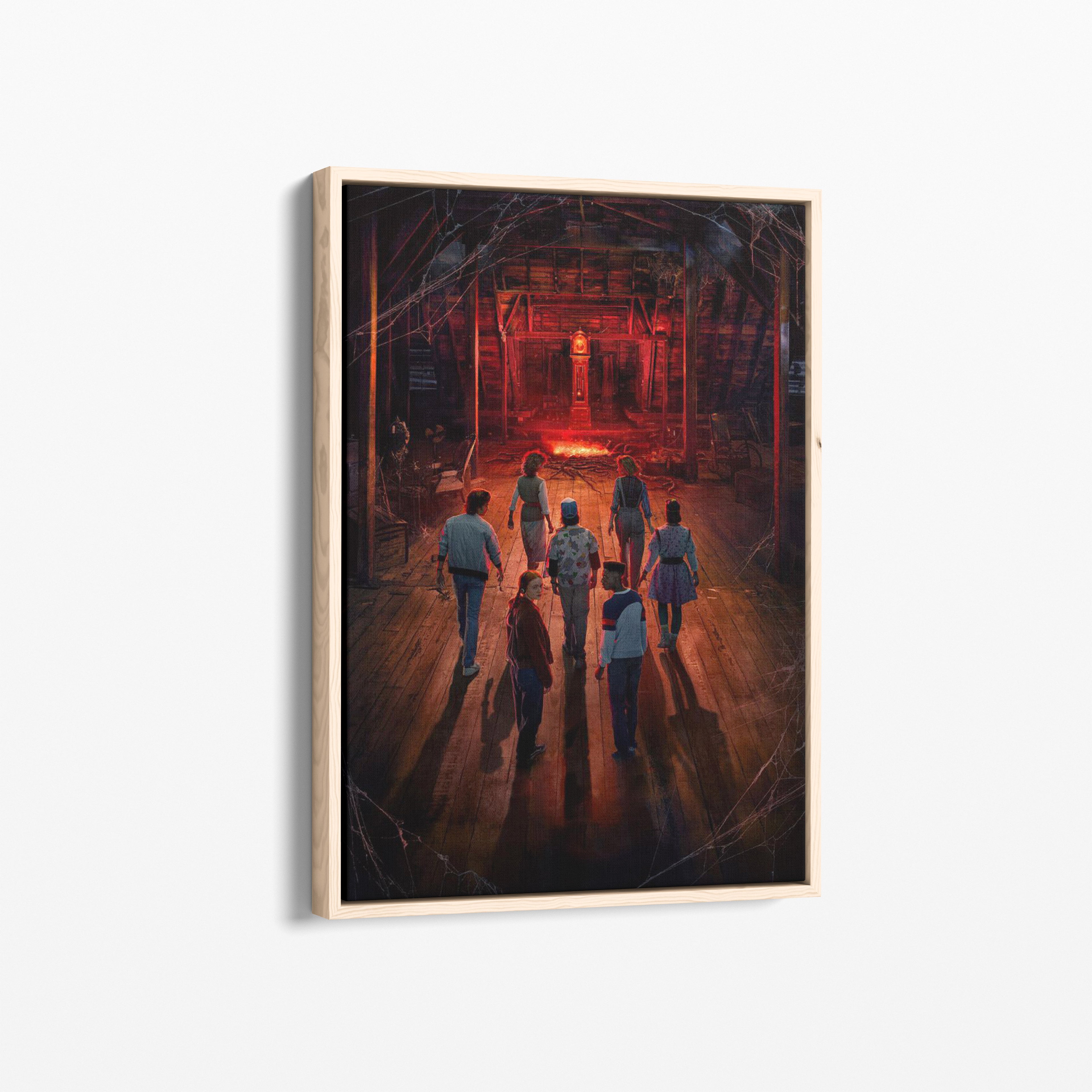 The Attic Awakens – Stranger Things Canvas
