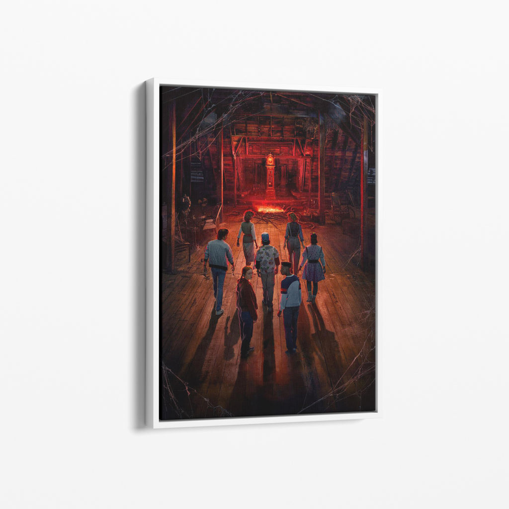 The Attic Awakens – Stranger Things Canvas