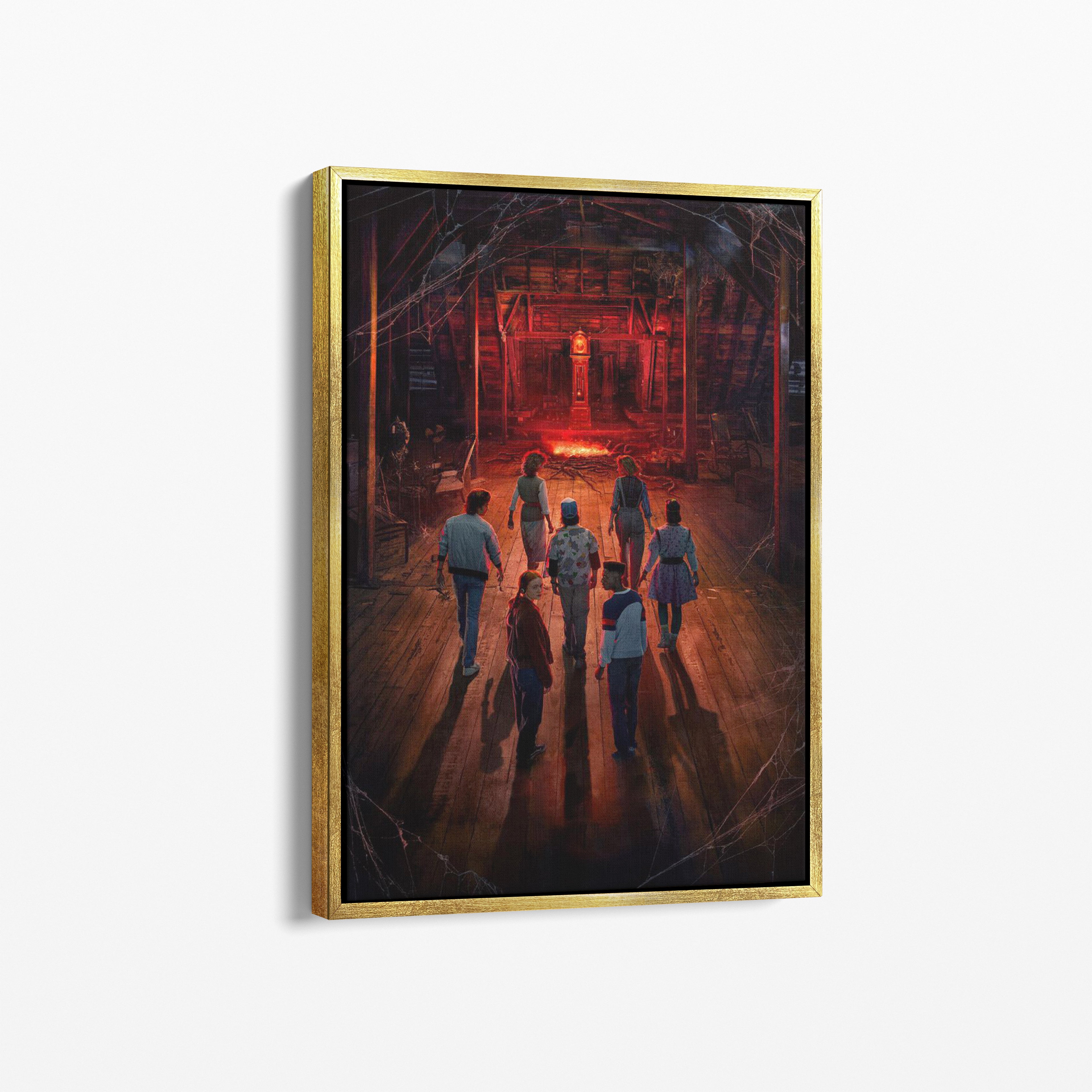 The Attic Awakens – Stranger Things Canvas