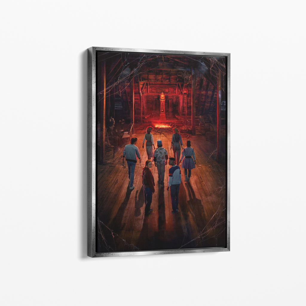 The Attic Awakens – Stranger Things Canvas