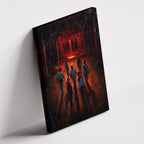 Καμβάς The Attic Awakens – Stranger Things Canvas σε δεύτερη γωνία λήψης, χωρίς κορνίζα.