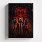 Πίνακας σε καμβά The Attic Awakens – Stranger Things Canvas, χωρίς κορνίζα, μπροστινή όψη.