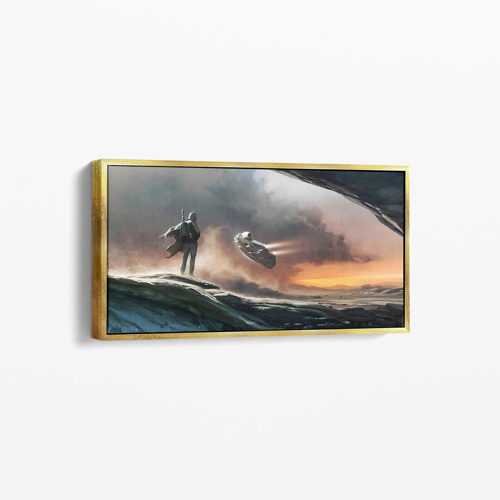 Galactic Horizon – Star Wars Canvas