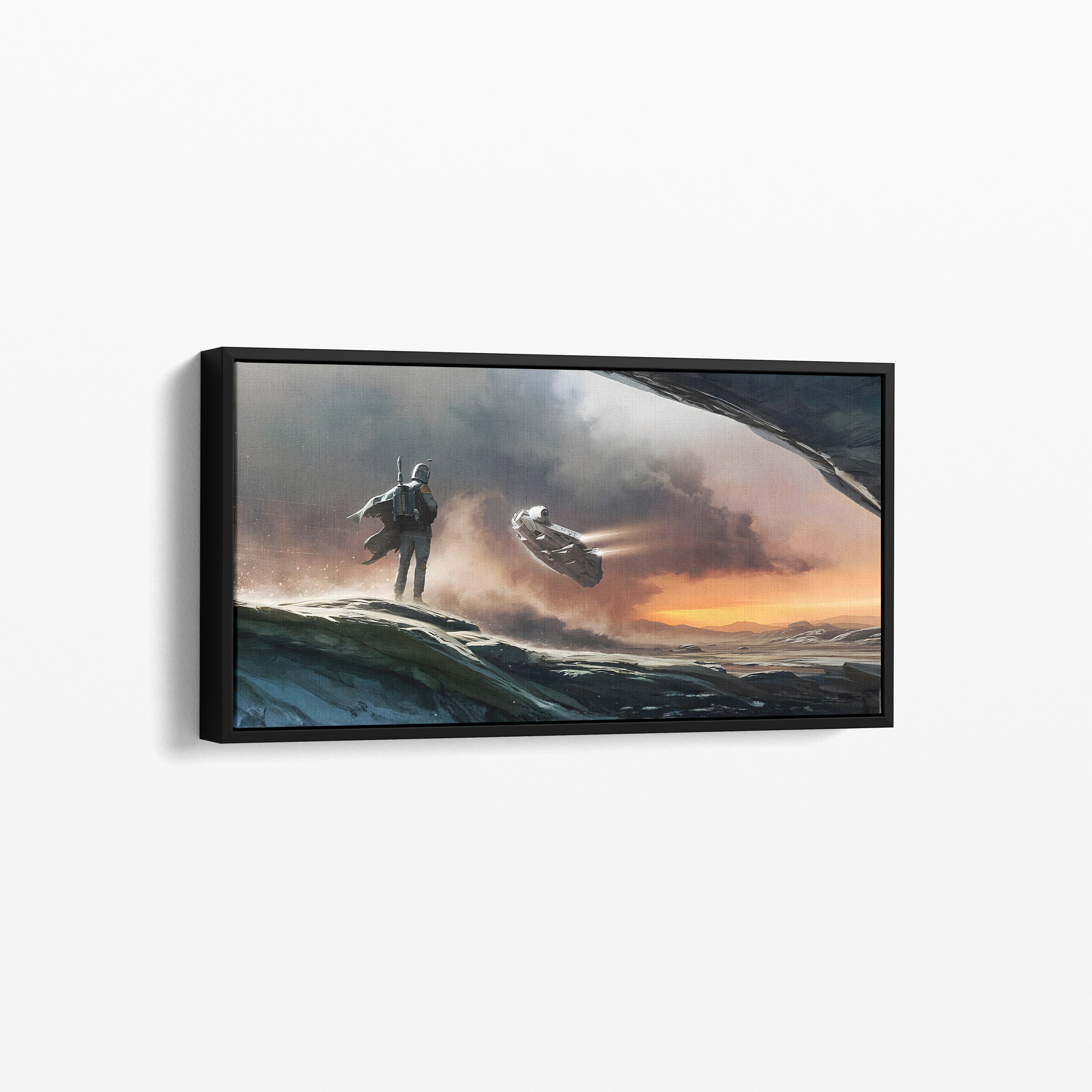 Galactic Horizon – Star Wars Canvas