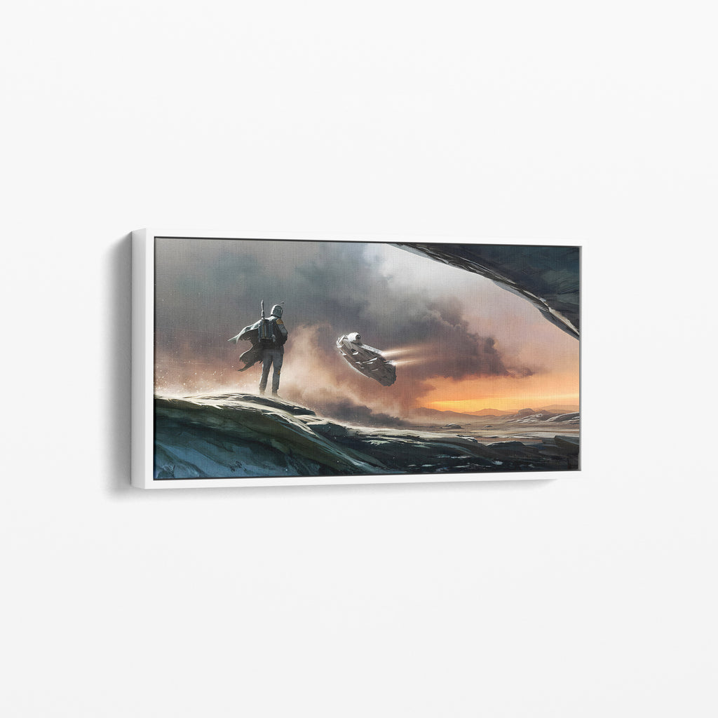 Galactic Horizon – Star Wars Canvas