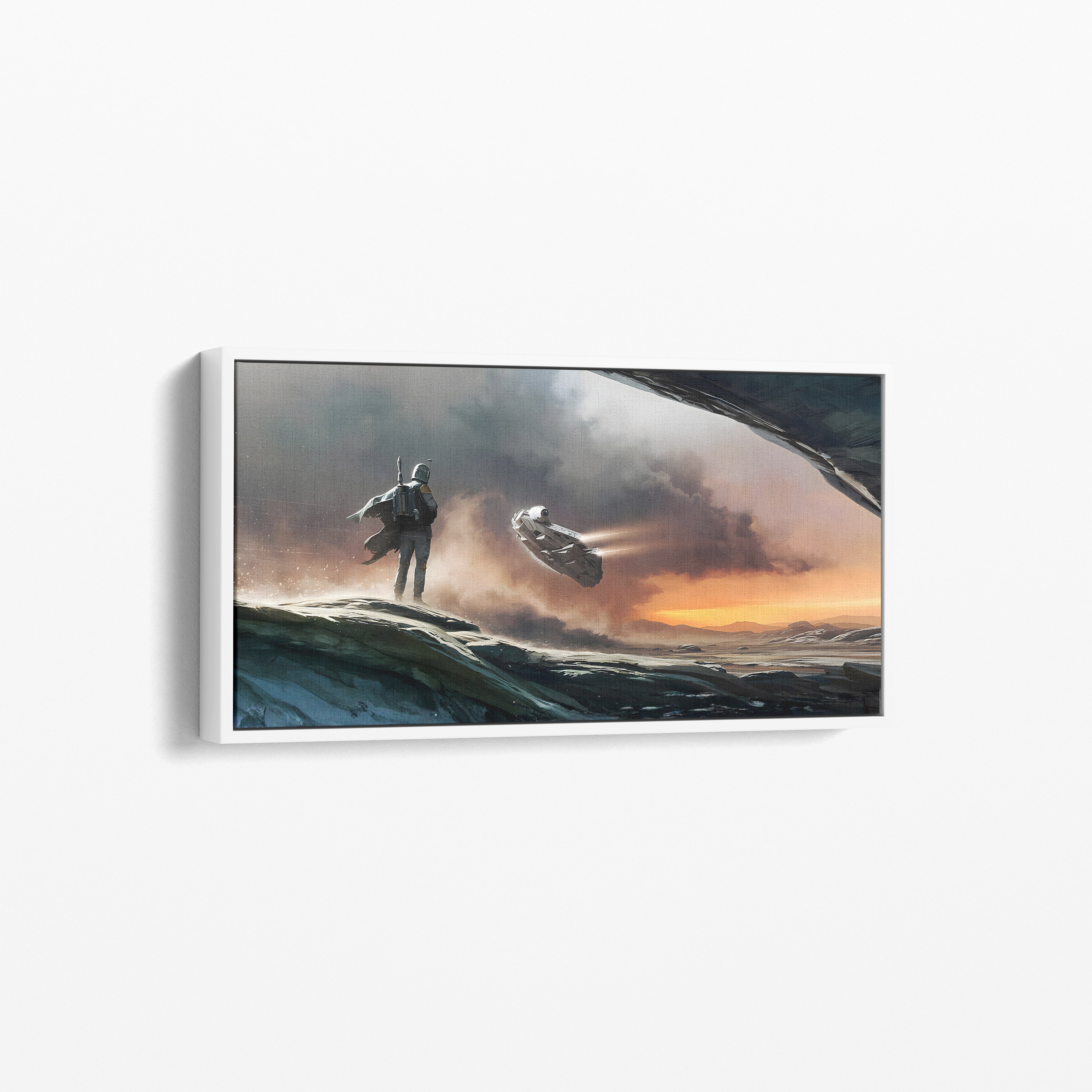 Galactic Horizon – Star Wars Canvas