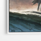 Galactic Horizon – Star Wars Canvas