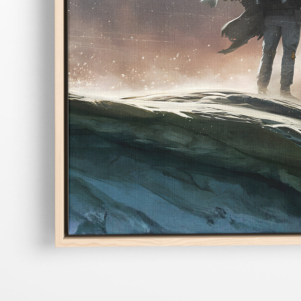 Galactic Horizon – Star Wars Canvas
