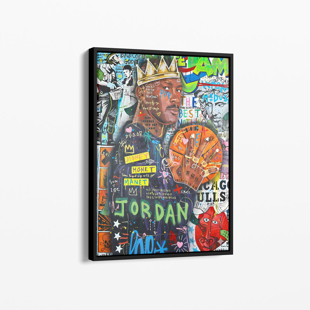 Michael Jordan – King Graffiti