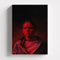 Πίνακας σε καμβά Red Light Max - Stranger Things, χωρίς κορνίζα, μπροστινή όψη.