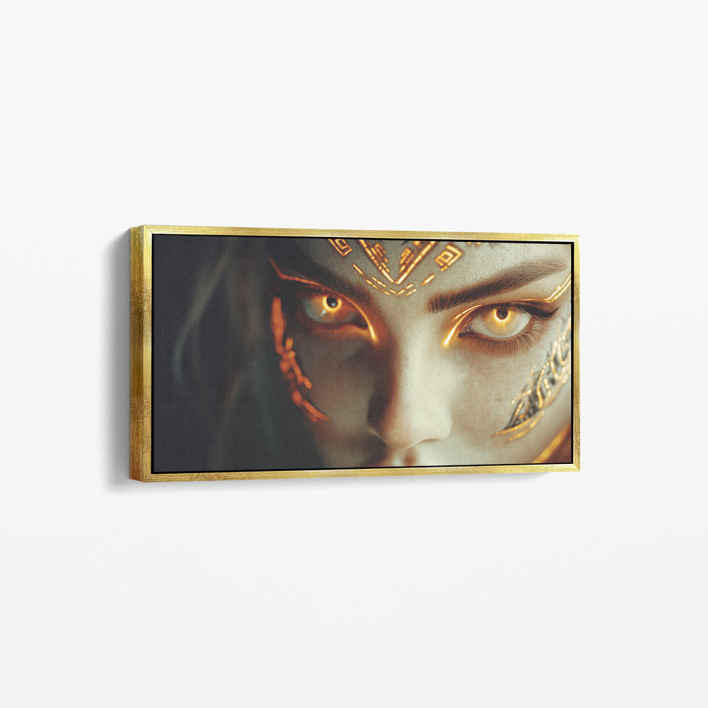 Golden Eyes – Fantasy Warrior