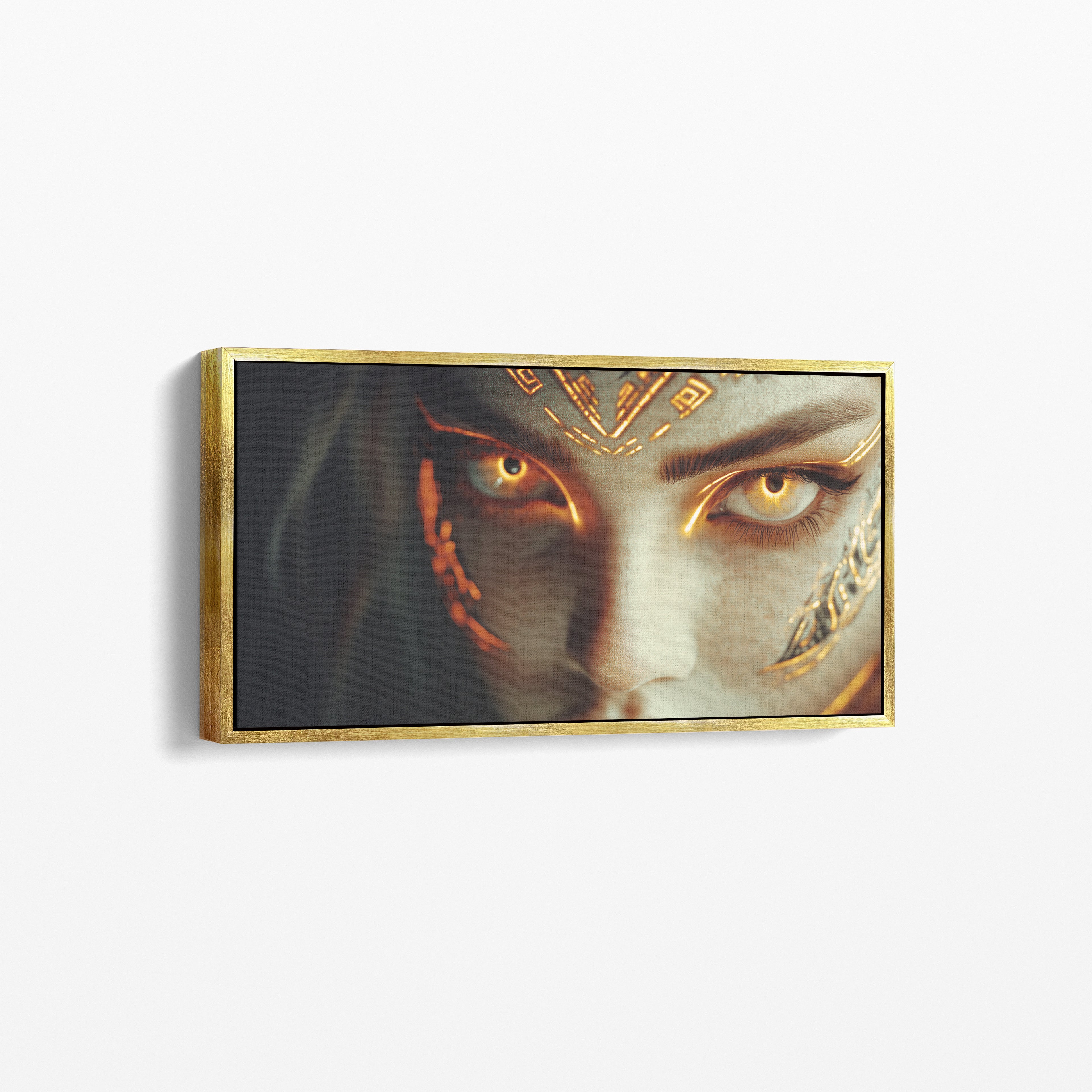 Golden Eyes – Fantasy Warrior