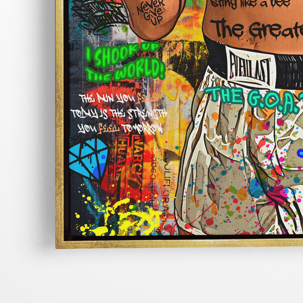 Muhammad Ali – Graffiti