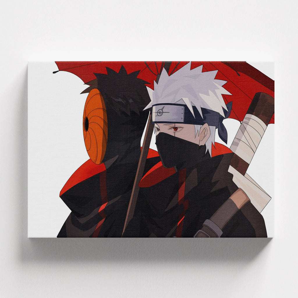 Πίνακας σε καμβά Kakashi & Obito, φωτογραφία προϊόντος 1.