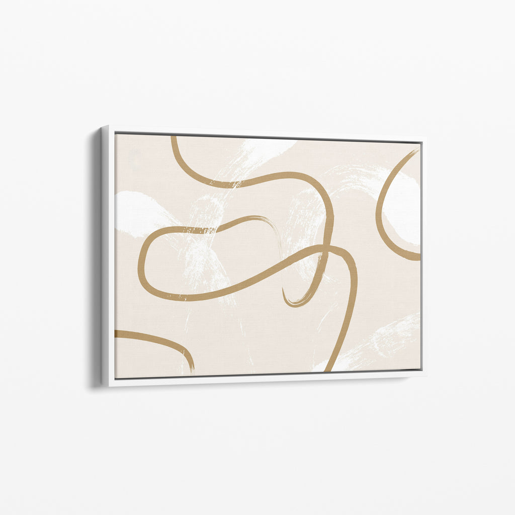 Abstract Gold Lines