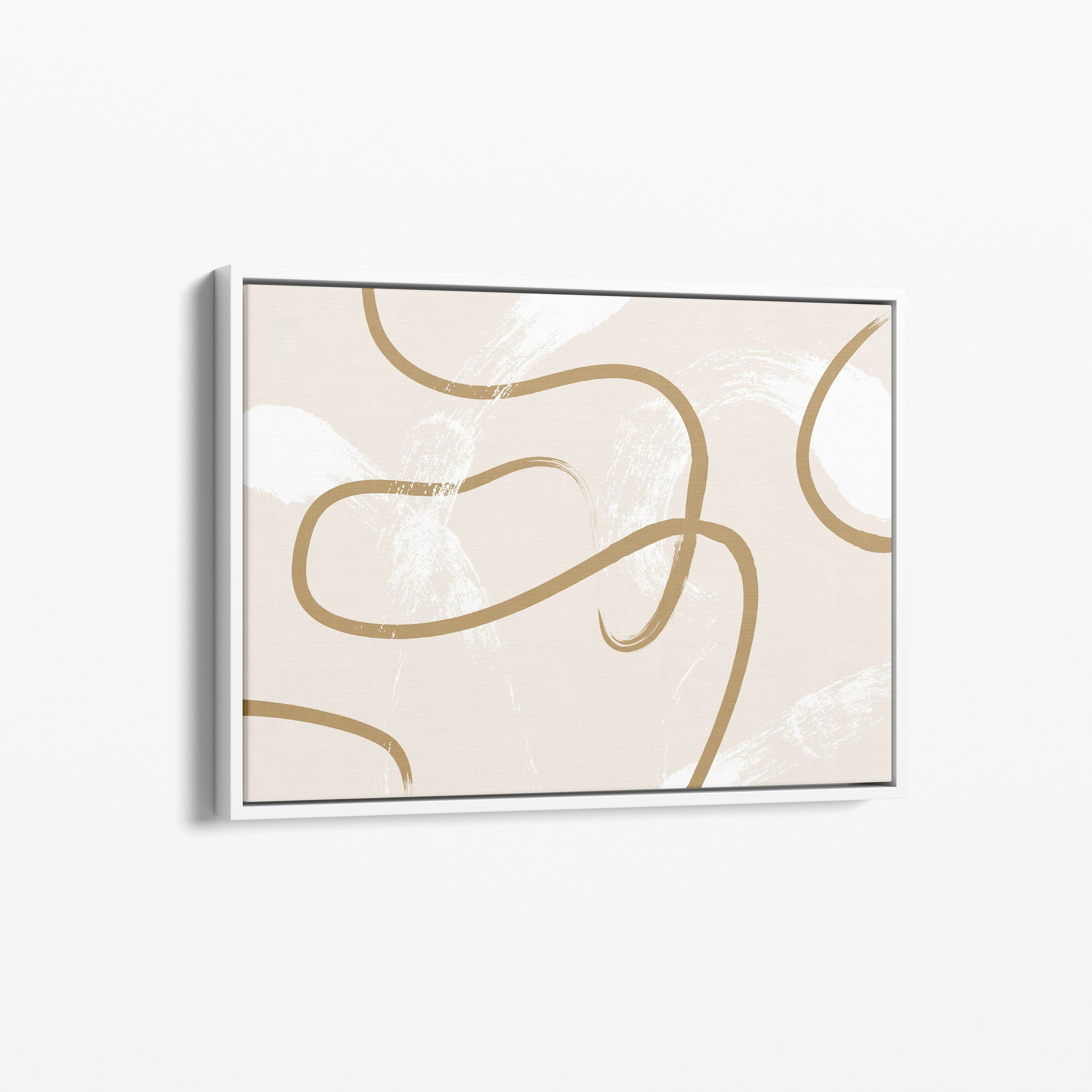 Abstract Gold Lines