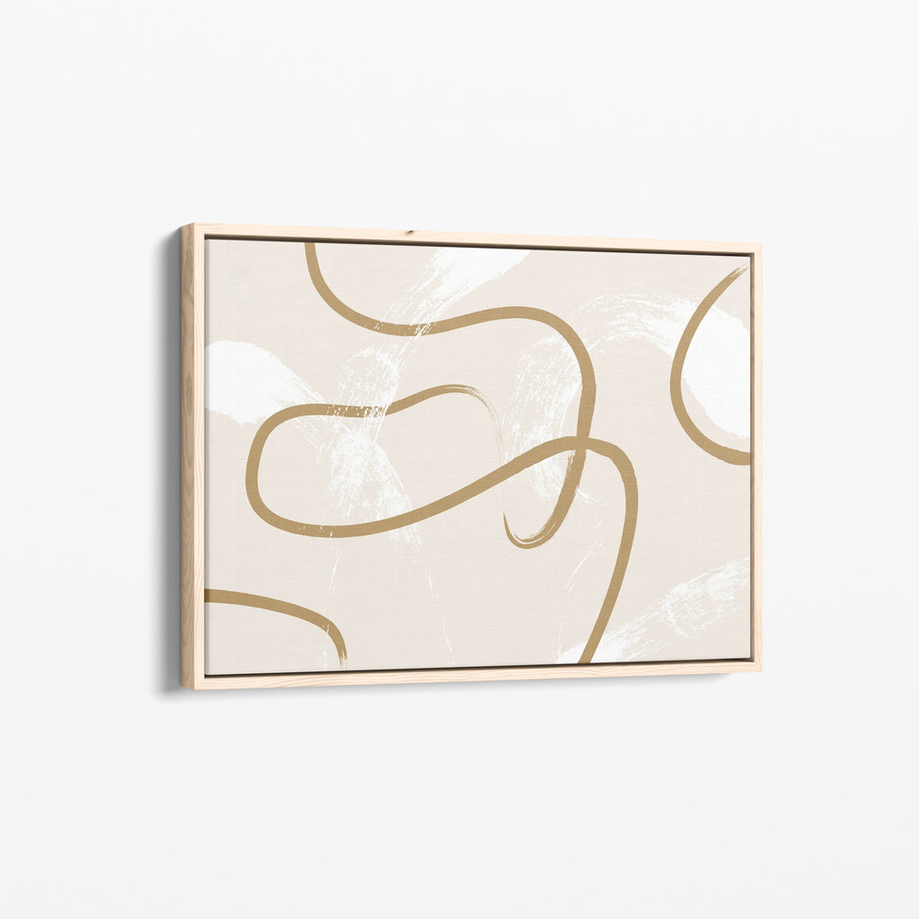 Abstract Gold Lines