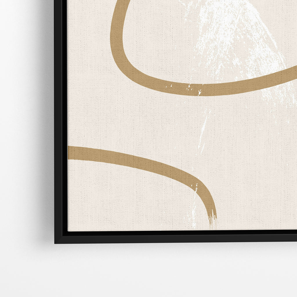 Abstract Gold Lines