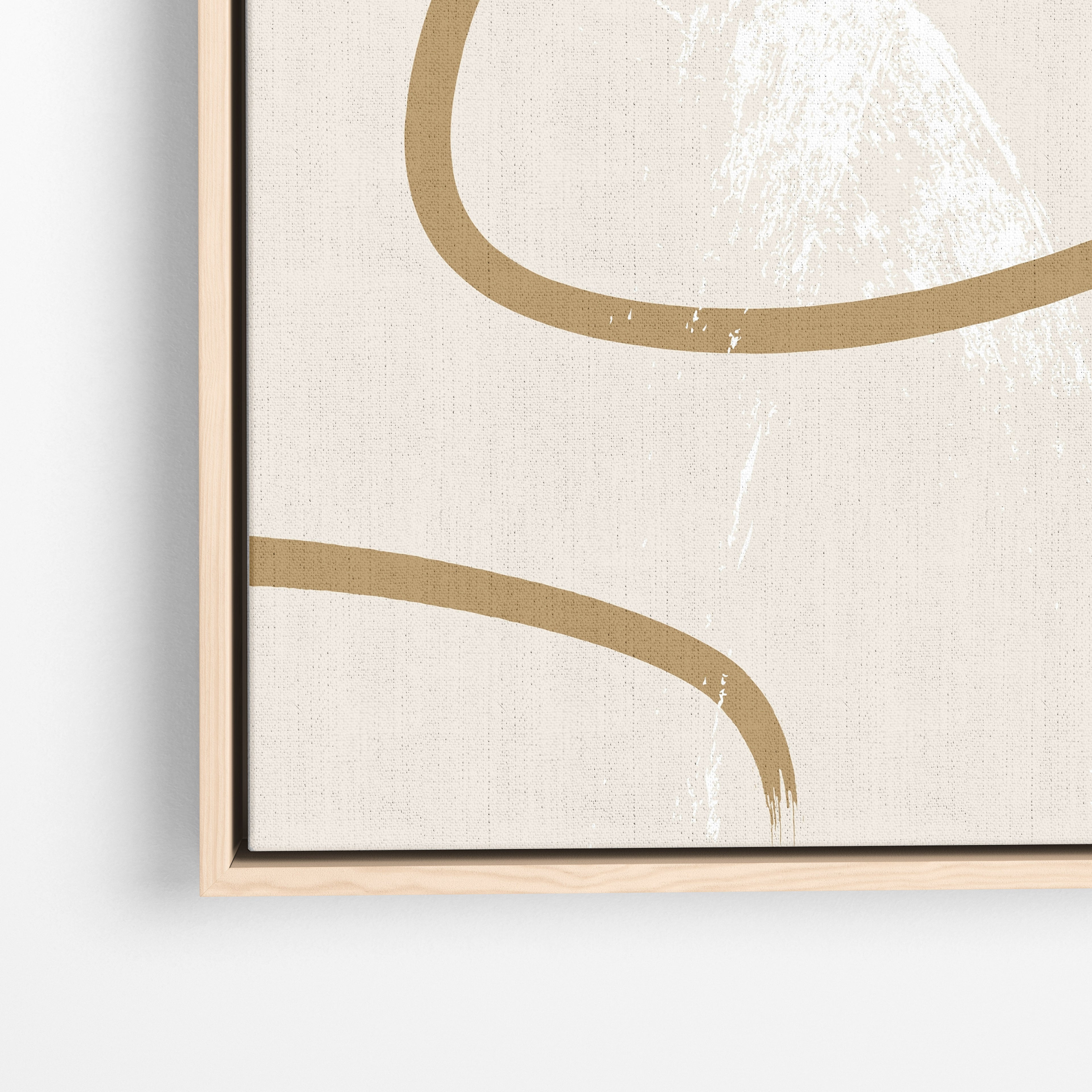Abstract Gold Lines