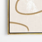 Abstract Gold Lines