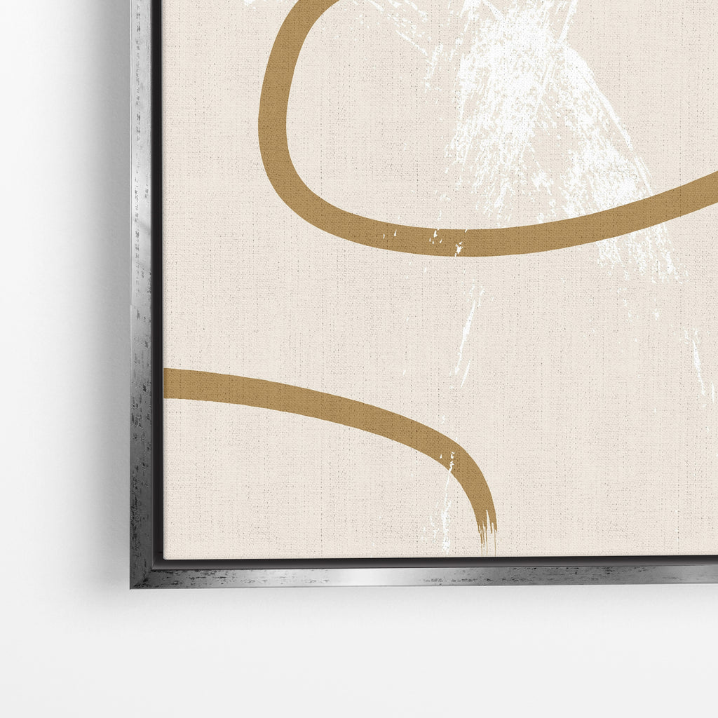 Abstract Gold Lines