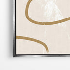 Abstract Gold Lines