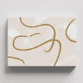 Πίνακας σε καμβά Abstract Gold Lines, φωτογραφία προϊόντος 1.