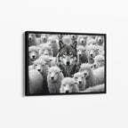 Wolf Among Sheep - Horizontal