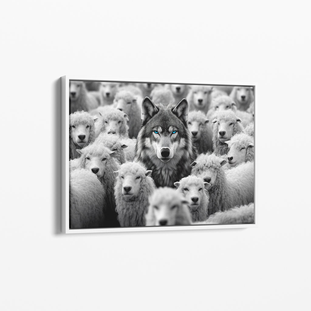 Wolf Among Sheep - Horizontal