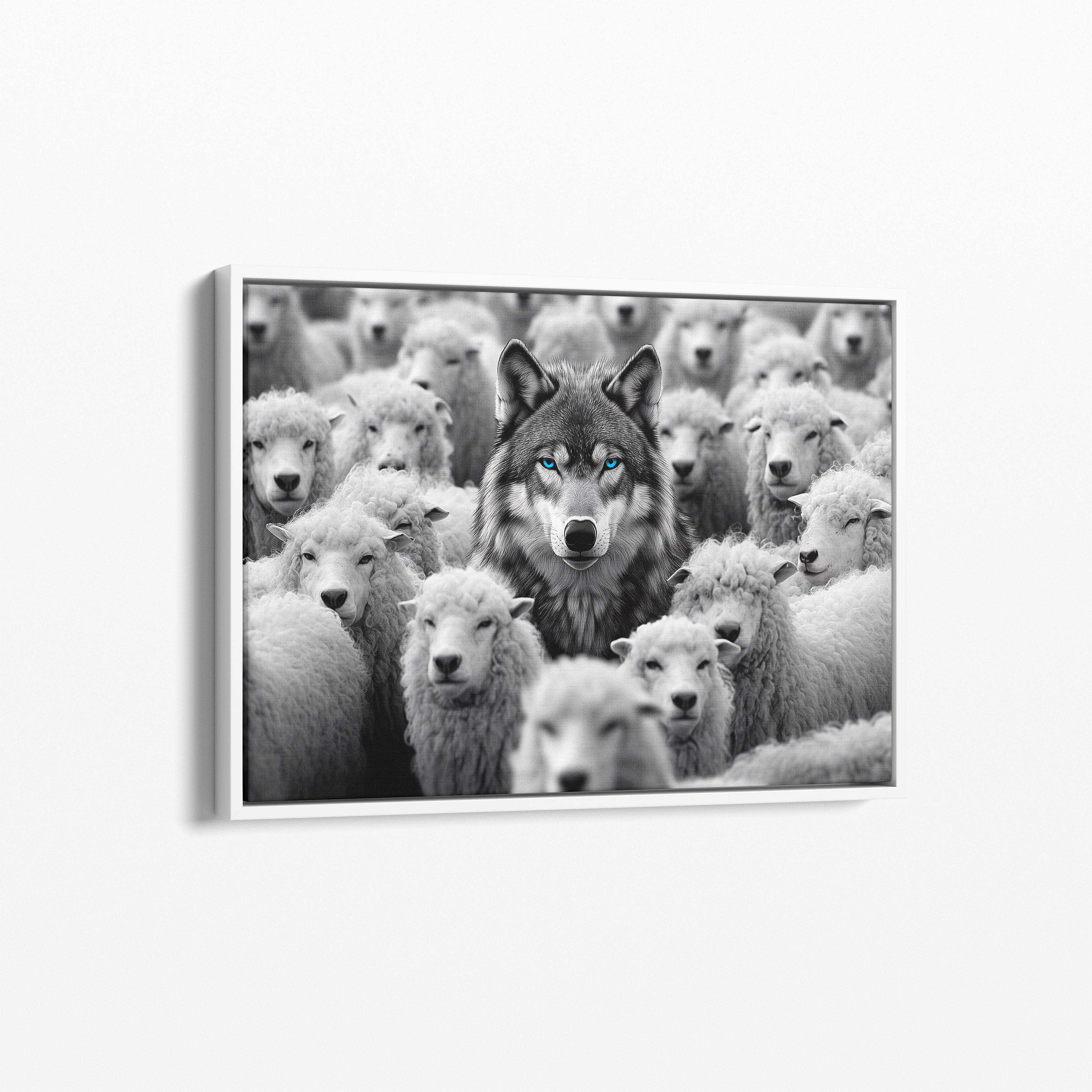 Wolf Among Sheep - Horizontal