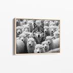 Wolf Among Sheep - Horizontal