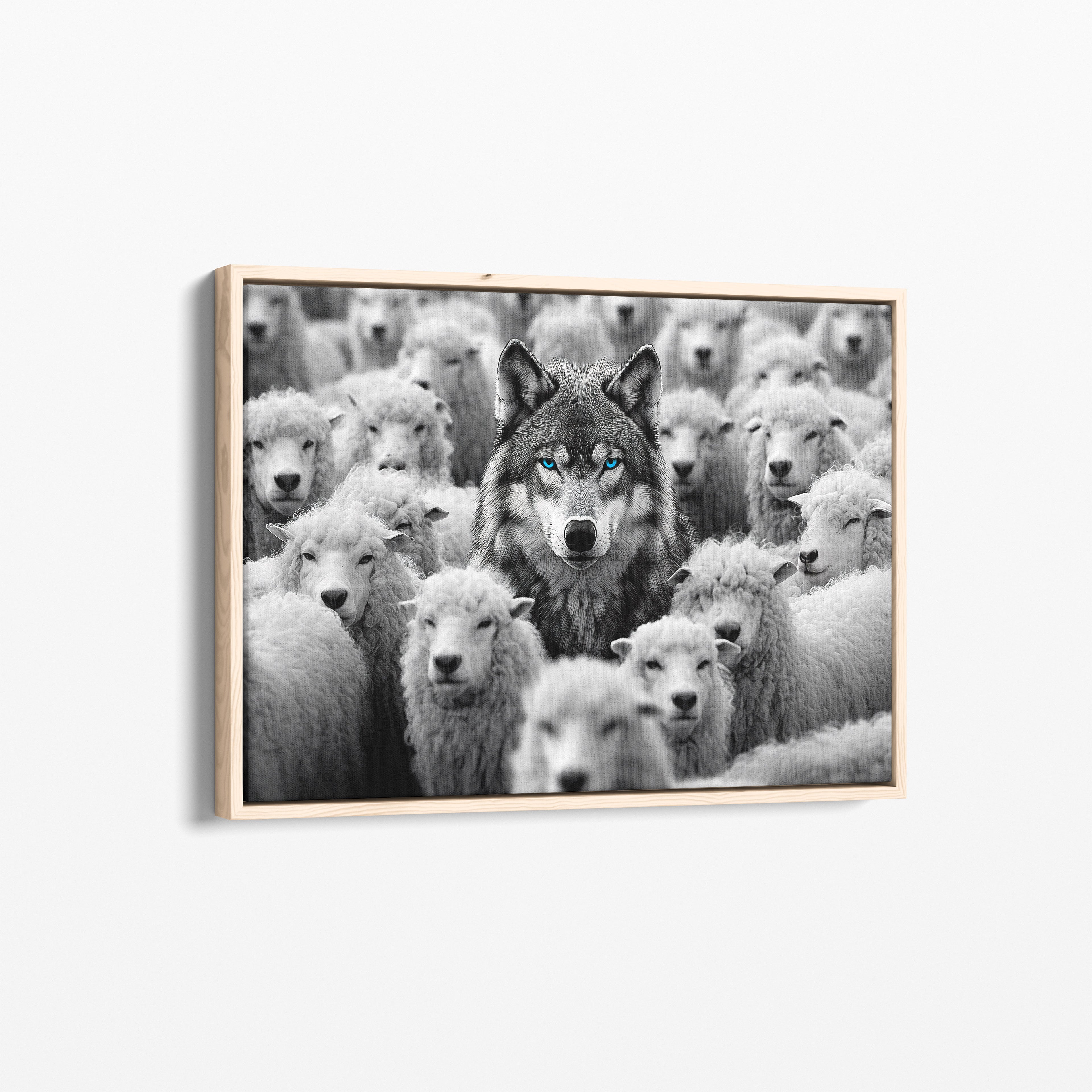 Wolf Among Sheep - Horizontal