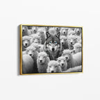 Wolf Among Sheep - Horizontal