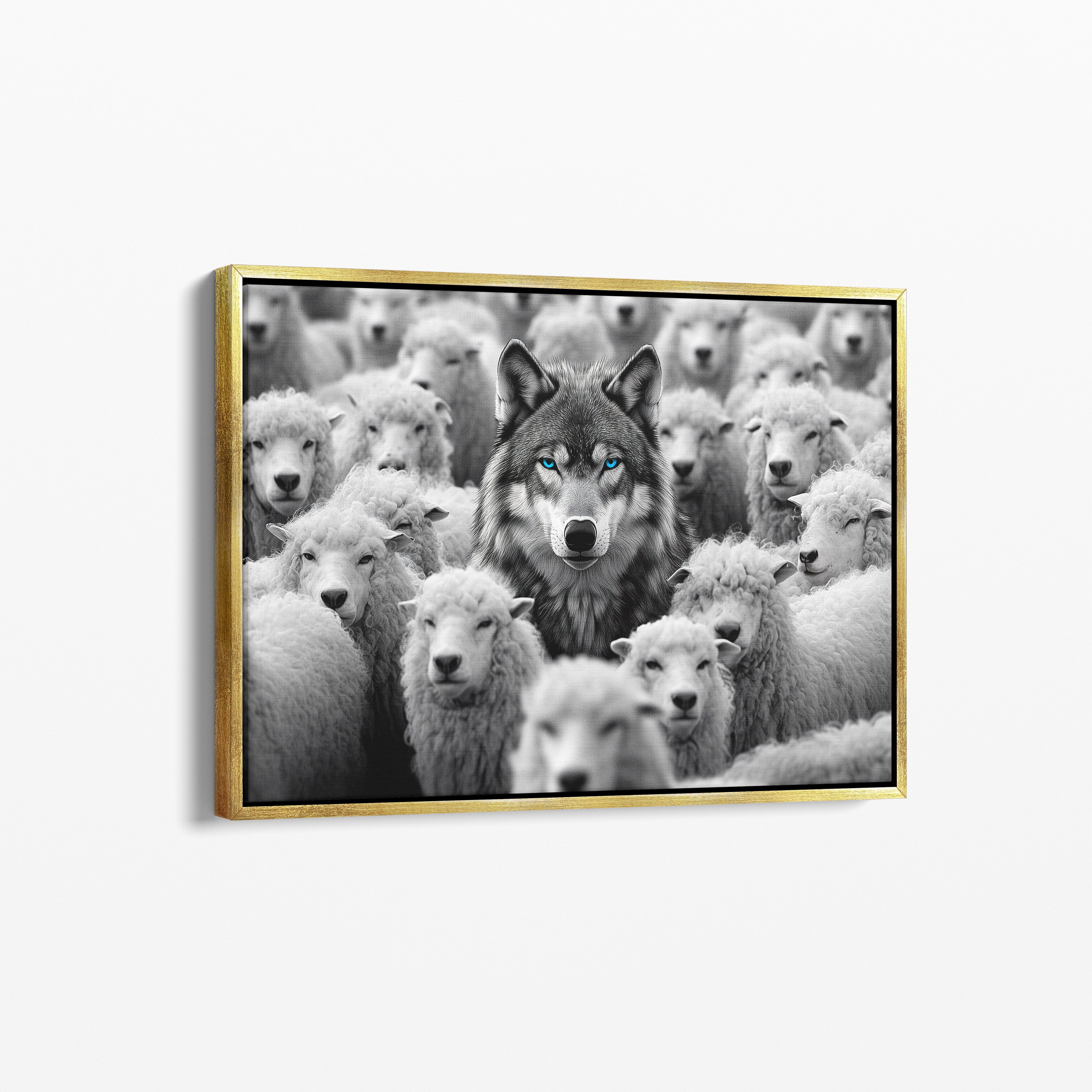 Wolf Among Sheep - Horizontal