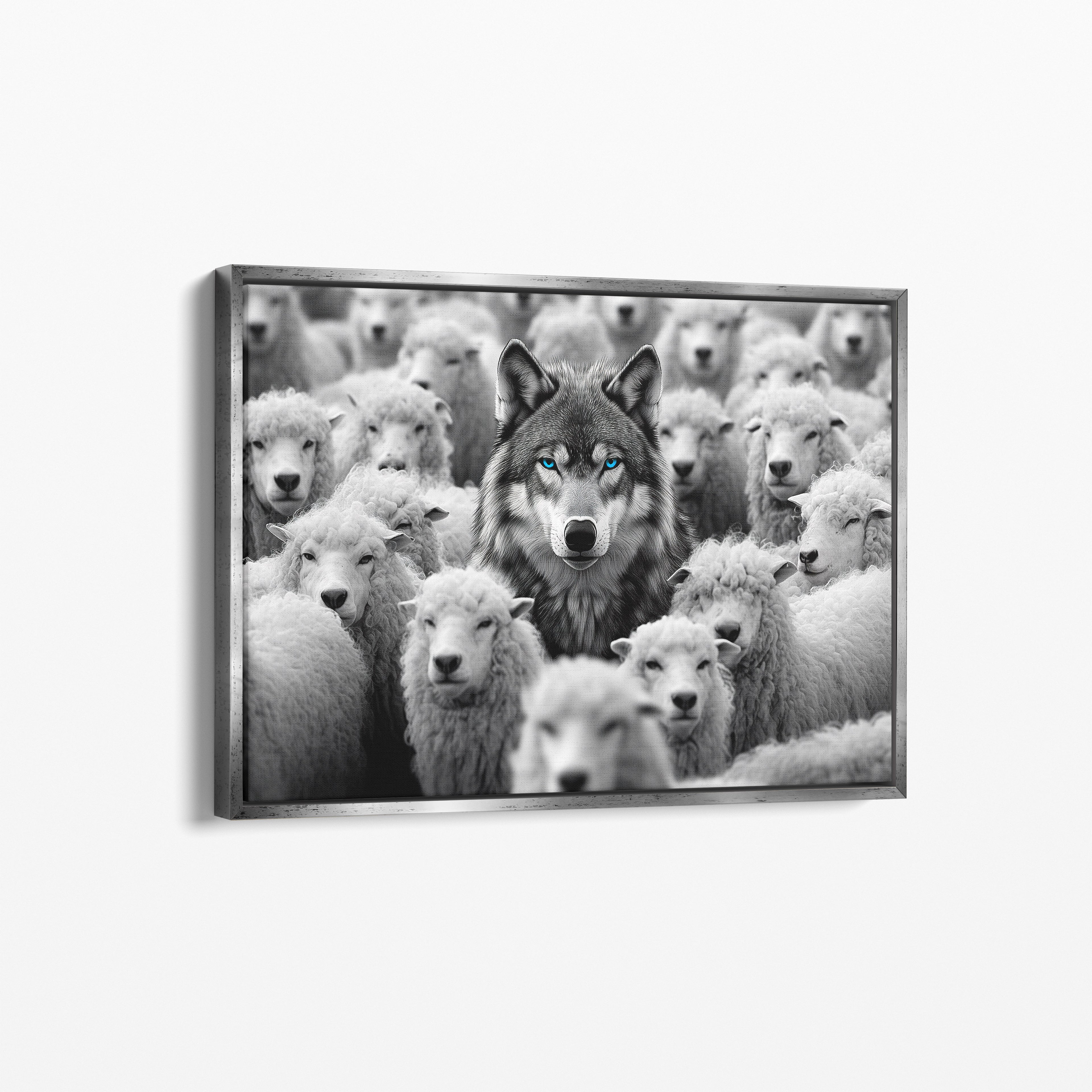Wolf Among Sheep - Horizontal