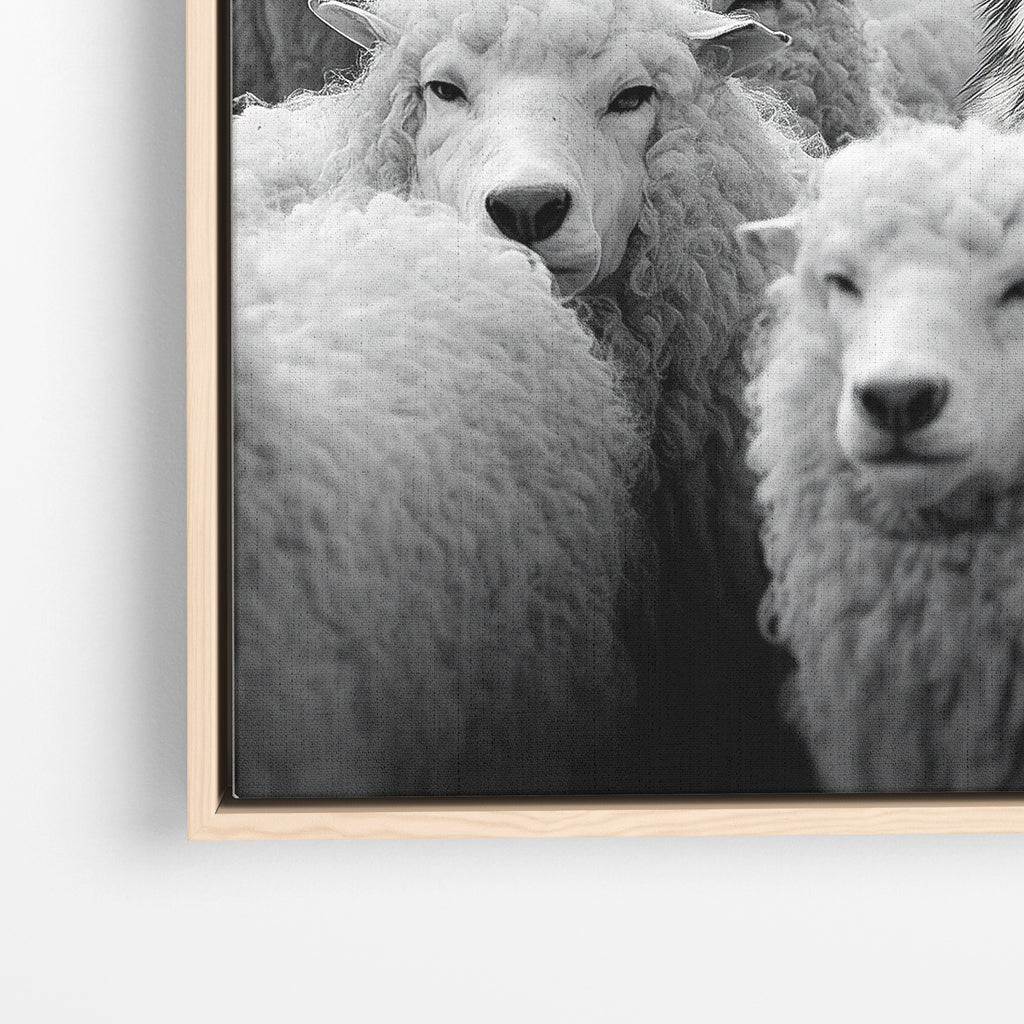Wolf Among Sheep - Horizontal