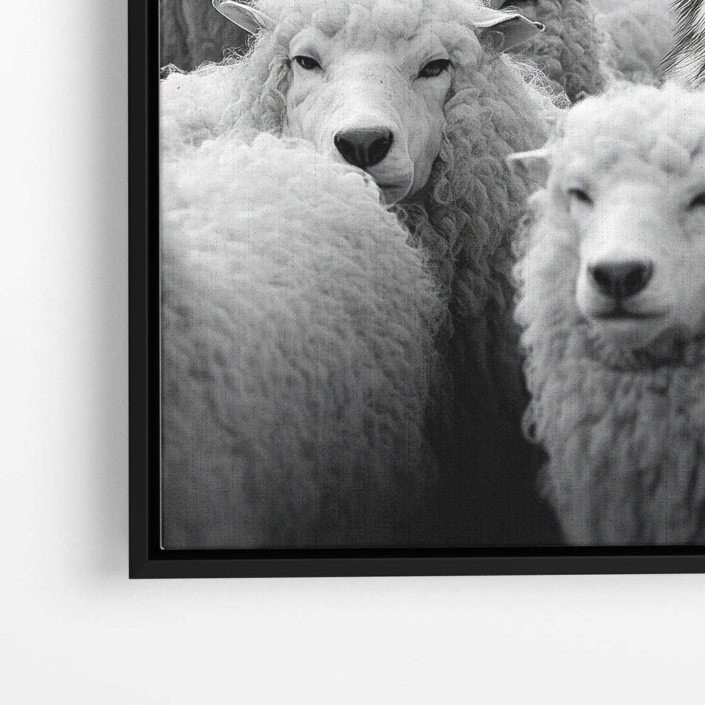 Wolf Among Sheep - Horizontal