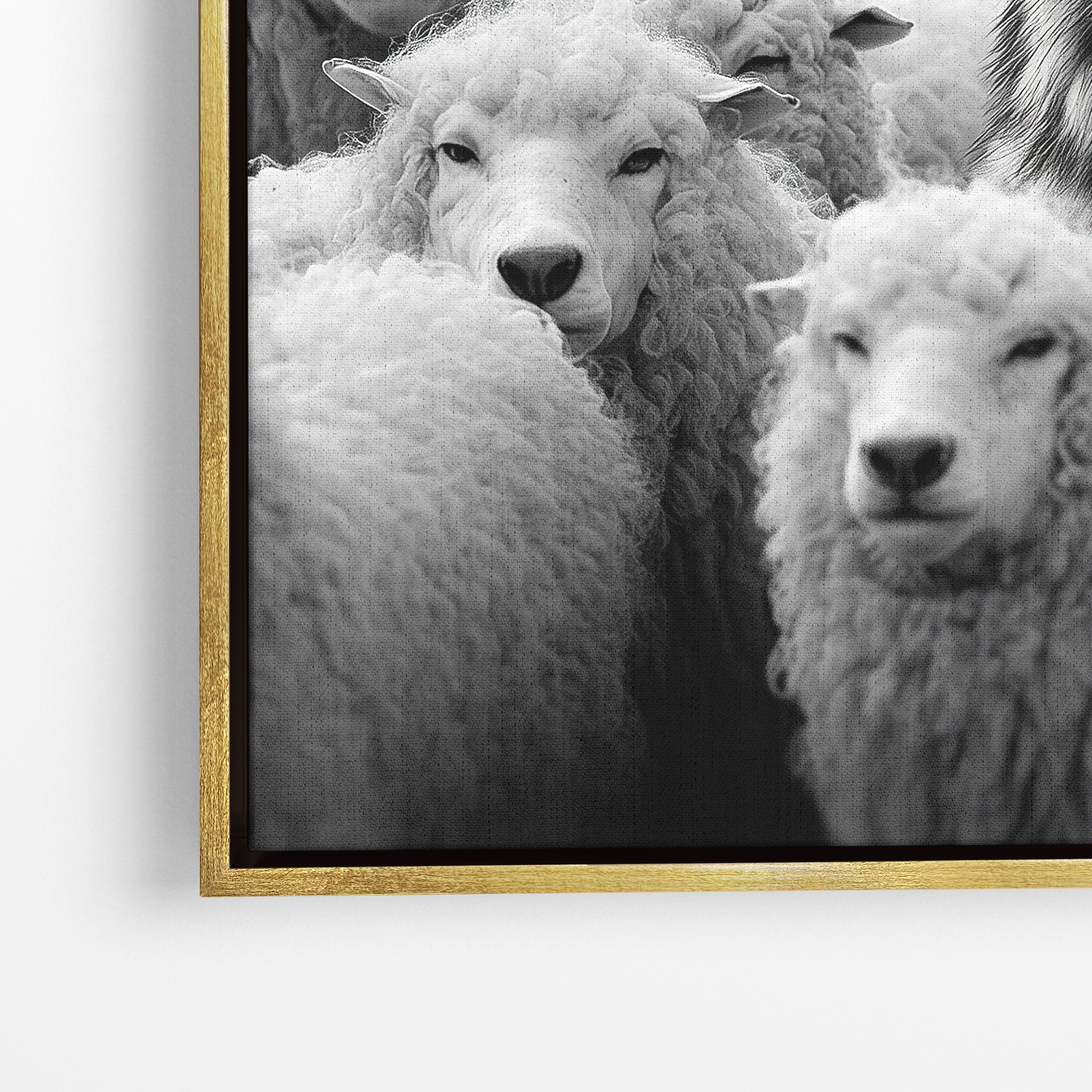 Wolf Among Sheep - Horizontal