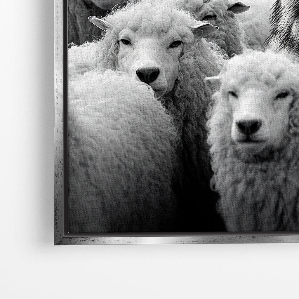 Wolf Among Sheep - Horizontal