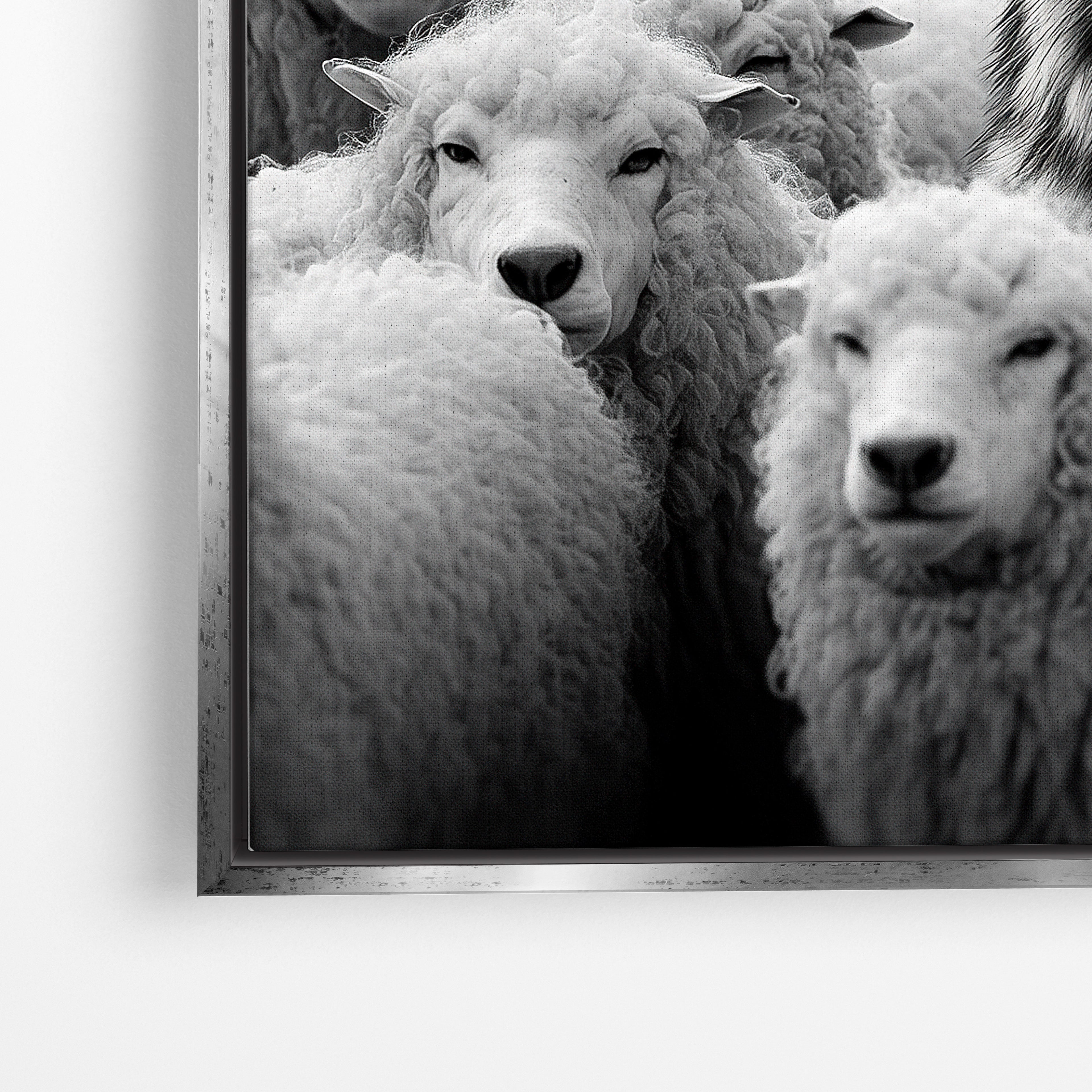 Wolf Among Sheep - Horizontal